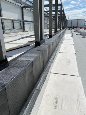 Application on MOY roof in extreme heat weather